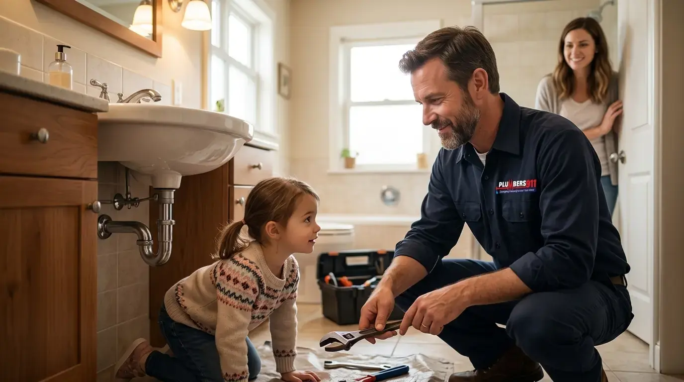 Licensed plumber at work in Mooseheart, IL